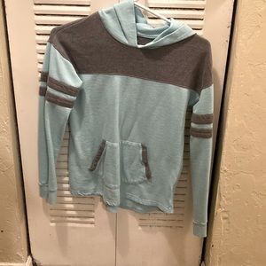 Blue and gray hoodie size 10 20 dollars